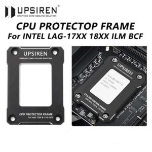 UPSIREN LGA1700-BCF black 12/13 generation Intel anti-bending fastener, bending type pressure plate, CPU fixed fastener, full-fitting fixed non-marking installation, standard for coolers (black)