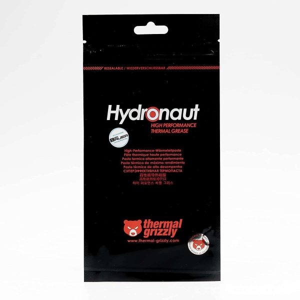 Thermal Grizzly Hydronaut - Conductive, High Performance Thermal Paste - Extensive for air Cooling Systems, Water Cooling, for All heatsinks CPU and GPU (1 Gram)