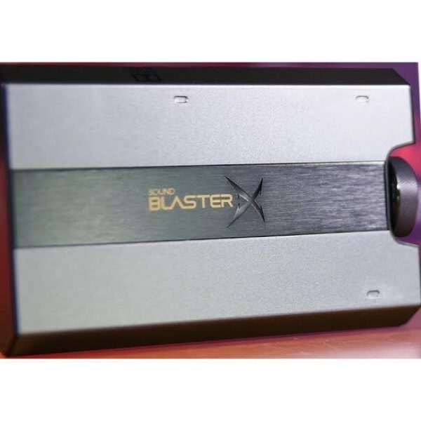 Sound BlasterX G6 Hi-Res 130db 32bit/384kHz Gaming DAC