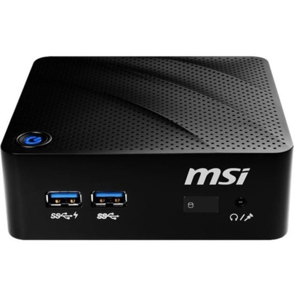 MSI Cubi N ADL Ultrasmall PC, Intel Pentium N200, WiFi AC9462, BT 5, Duel LAN,  ThunderBOLT Type C, Black, Non-OS (ADL-019BUS)