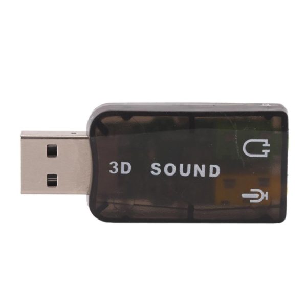 USB Sound Card USB Audio 5.1 External 3D USB Sound Card Audio Adapter Mic Speaker Audio Interface For Laptop PC Micro Data