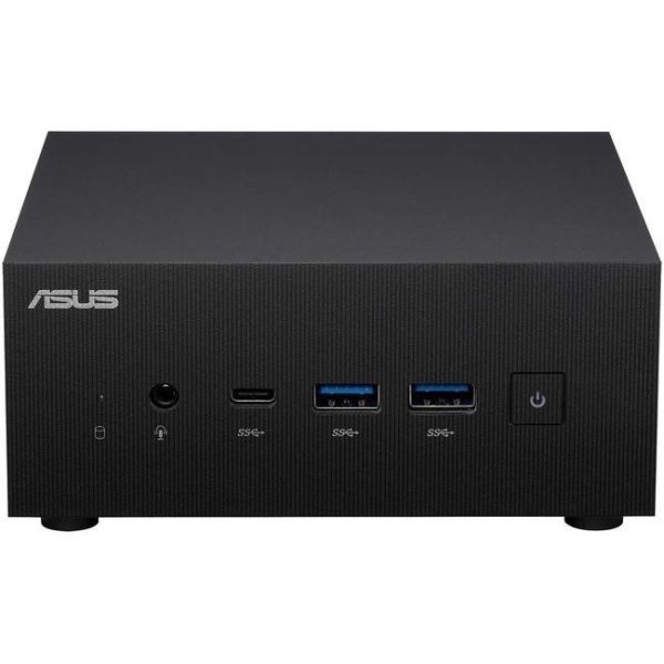 ASUS ExpertCenter PN53 Mini PC Barebone with the newest AMD Ryzen 7 7735HS, Quad-4K displays, 7 x USB, up to 64GB DDR5 RAM, Triple Storage Design, WiFi 6E, Bluetooth, USB-C with VESA Mount