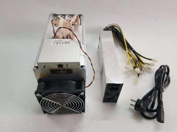 Bitmain  ANTMINER L3++ 580M (with psu) Scrypt Miner LTC Mining Machine Better Than ANTMINER L3 L3+