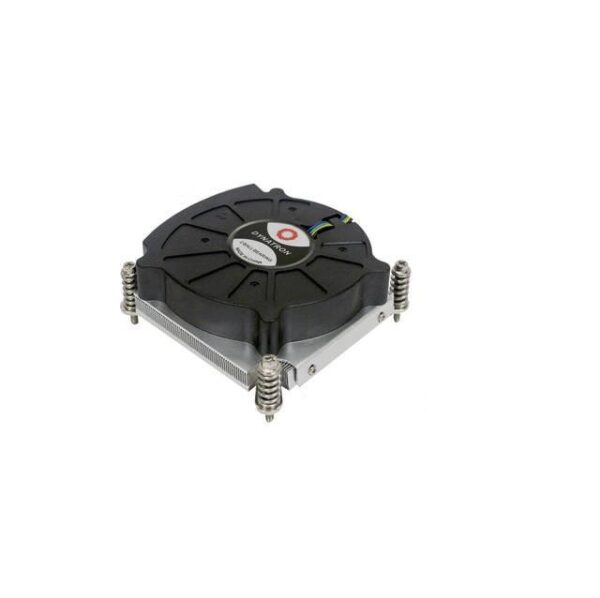 Dynatron K6 Low power CPU cooling solution. 80x80x15 mm PWM blower with Aluminum heatsink for 1U