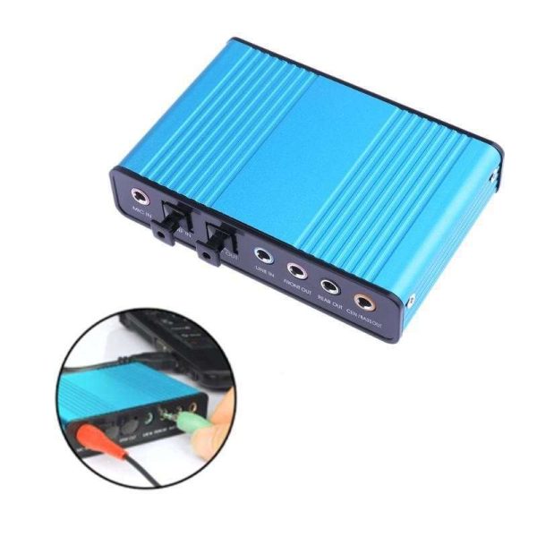 USB Sound Card Channel 5.1 7.1 Optical Audio Card Adapter Audio Card Converter Chipset for PC Laptop Audio Adapter New