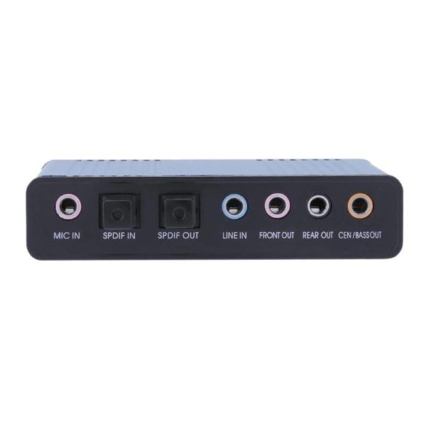 USB Sound Card Channel 5.1 7.1 Optical Audio Card Adapter Audio Card Converter Chipset for PC Laptop Audio Adapter New