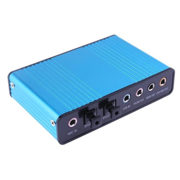 USB Sound Card Channel 5.1 7.1 Optical Audio Card Adapter Audio Card Converter Chipset for PC Laptop Audio Adapter New