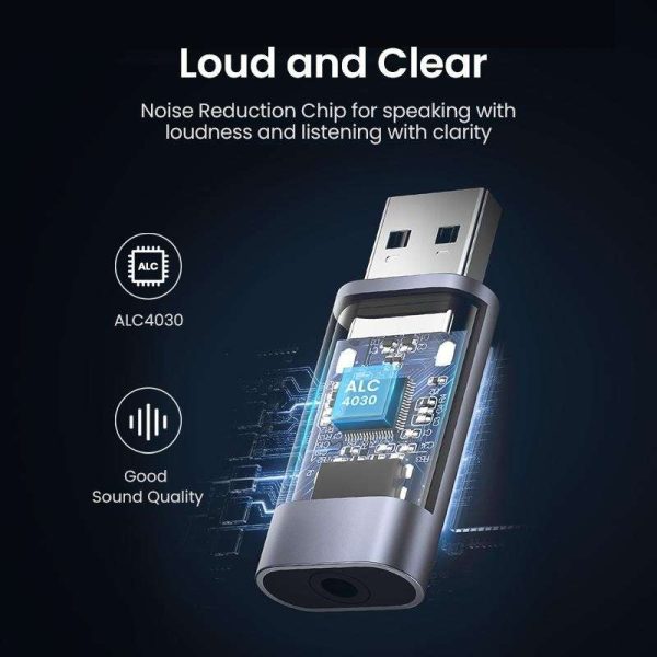 Weastlinks USB Sound Card Audio Interface USB Sound Card for Laptop PC PS4 Earphone Microphone Audio Card USB External Sound Card