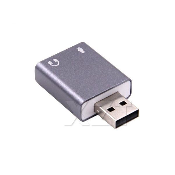 Weastlinks External USB Sound Card Ultra-portable HIFI Magic Voice 7.1CH Microphone-in Audio-out port Free Drive Plug Sound Card